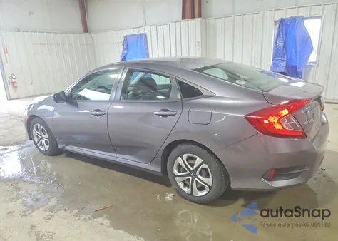 2016 Honda Civic Lx из США, поврежденный, VIN 19XFC2F58GE208709